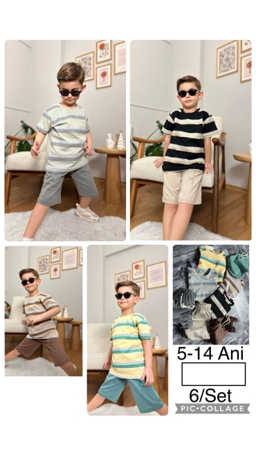 compleu baieti 5-14 ani 6/set