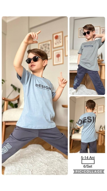 compleu baieti 5-14 ani 6/set