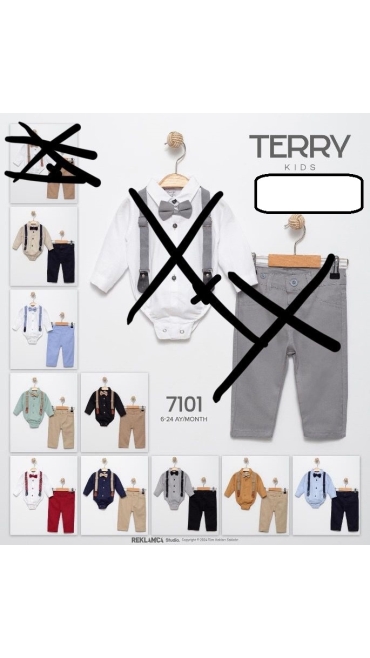 costum baieti 6-24 luni 4/set