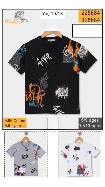 tricou copii 10-13 ani 4/set