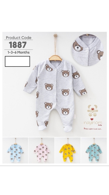 body bebe 1-6 luni 3/set