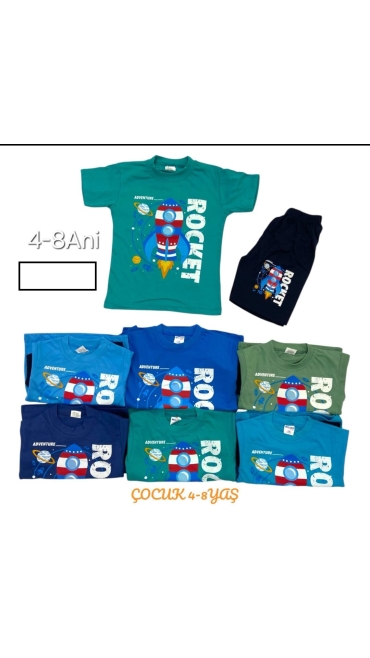 compleu baieti 4-8 ani 5/set