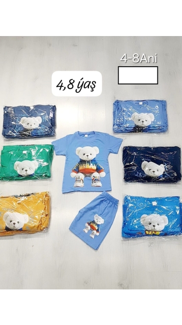 compleu baieti 4-8 ani 5/set