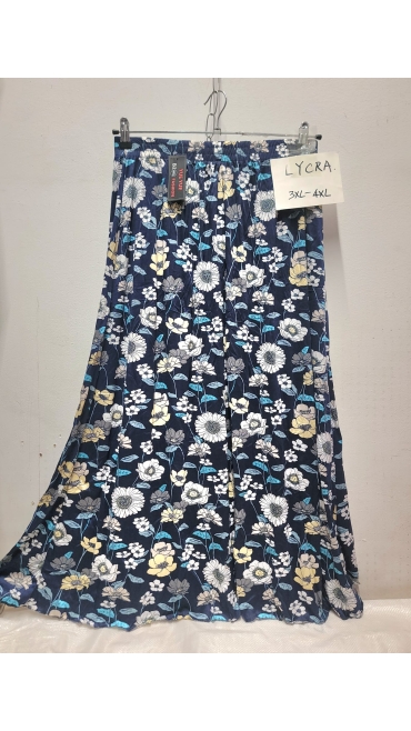 fusta dama lycra 3xl-4xl 12/set