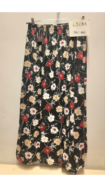 fusta dama lycra 3xl-4xl 12/set