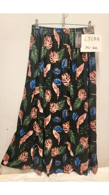 fusta dama lycra 3xl-4xl 12/set