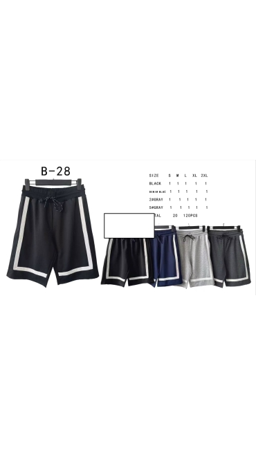 pantaloni scurti barbati s-2xl 5/set