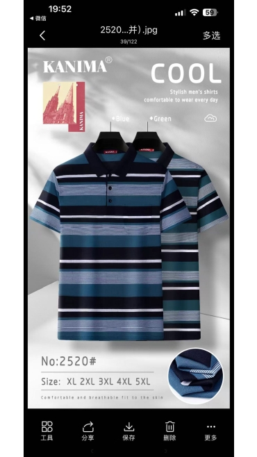 tricou barbati xl-5xl 5/set