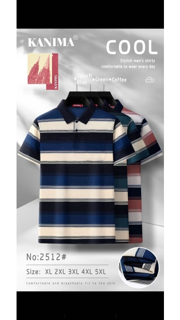 tricou barbati xl-5xl 5/set