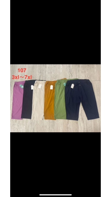 pantaloni 3/4 dama 3xl-7xl 5/set