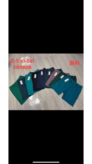 pantaloni dama scurti bbc xl-5xl 5/set