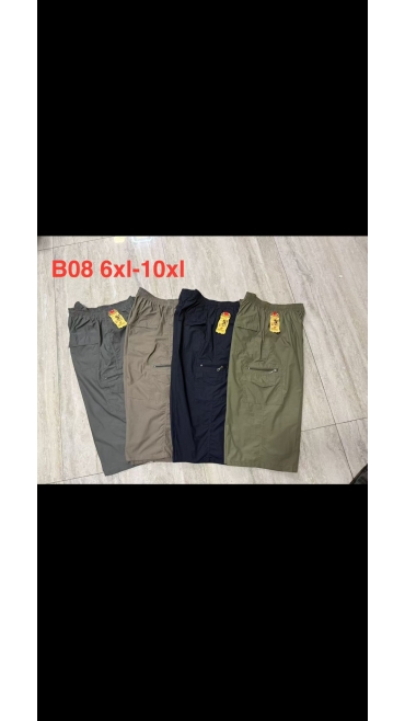 pantaloni 3/4 barbati 6xl-10xl 5/set