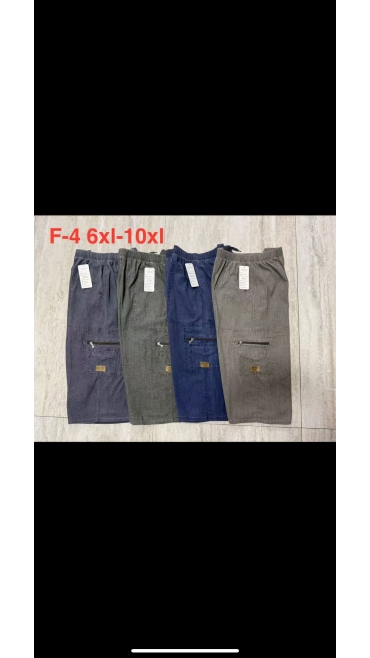 pantaloni 3/4 barbati 6xl-10xl 5/set