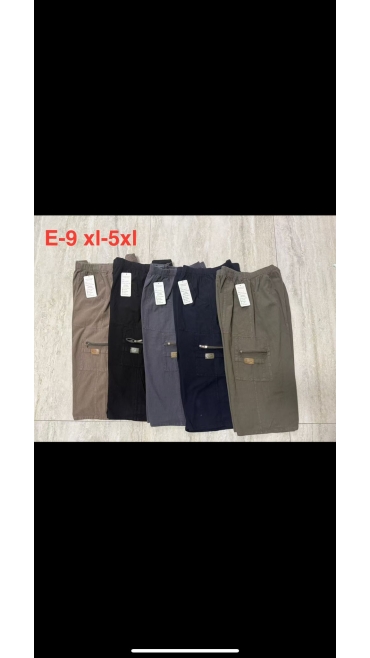 pantaloni 3/4 barbati xl-5xl 5/set
