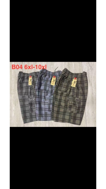 pantaloni scurti barbati 6xl-10xl 5/set