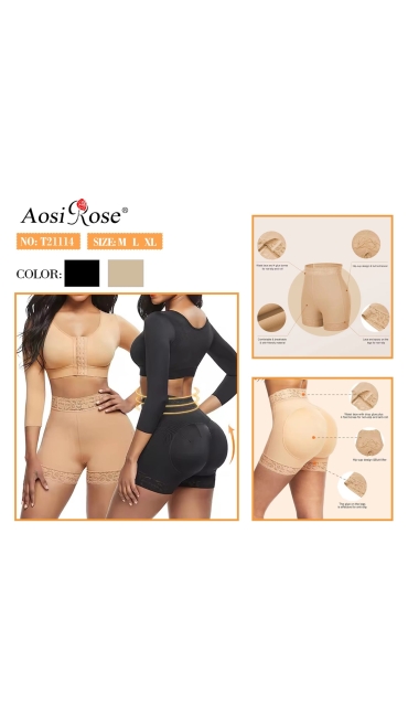 chiloti dama modelatori 12/set