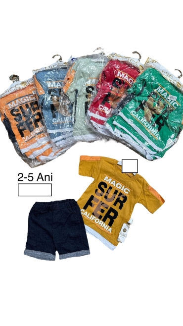 compleu baieti 2-5 ani 4/set
