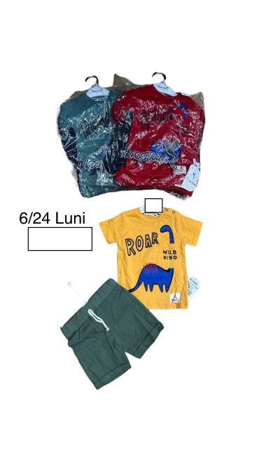 compleu baieti 6-24 luni 4/set