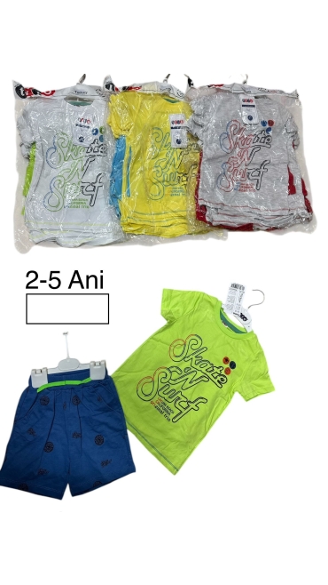 compleu baieti 2-5 ani 4/set