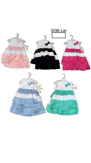 rochie fete 9-36 luni 5/set
