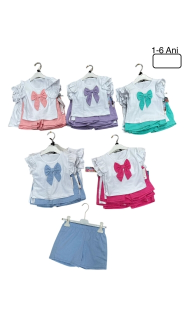 compleu fete 1-6 ani 4/set