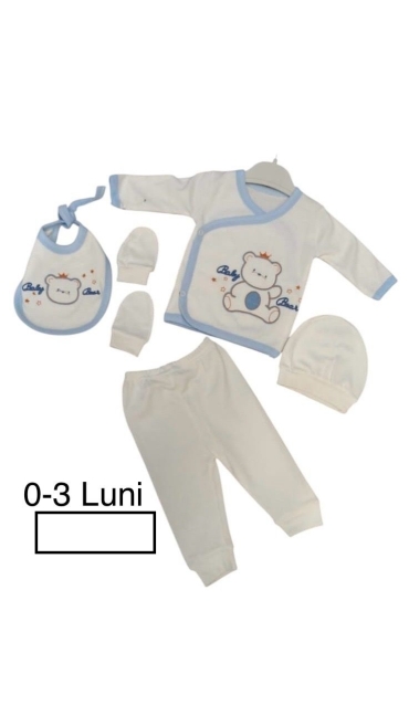 compleu bebe 0-3 luni 3/set