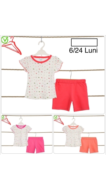 compleu fete 6-24 luni 4/set