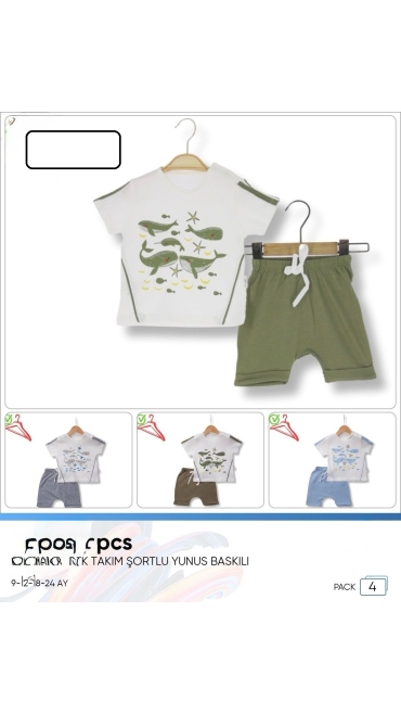 compleu copii 9-24 luni 4/set