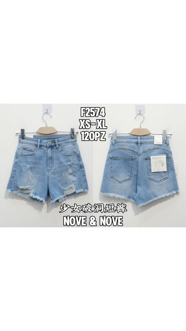 blugi scurti dama xs-xl 6/set