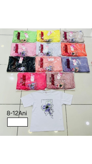 tricou fete 8-12 ani 5/set