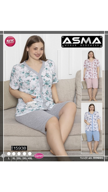pijama dama l-4xl 5/set