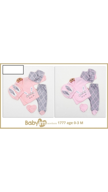 compleu bebe 0-3 luni 3/set