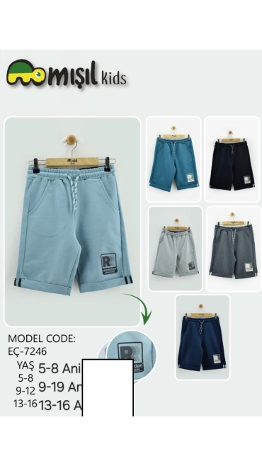 pantaloni scurti copii 5-8 ani 4/set
