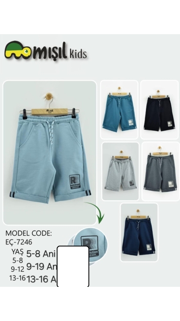 pantaloni scurti copii 13-16 ani 4/set