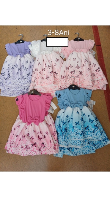 rochie fete 3-8 ani 6/set