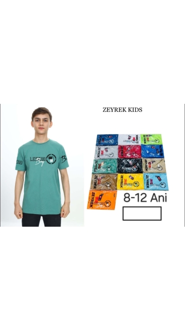 tricou baieti 8-12 ani 5/set