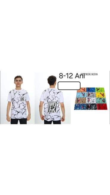 tricou baieti 8-12 ani 5/set