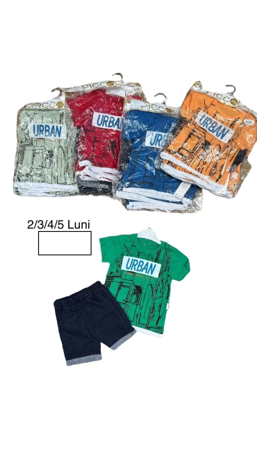 compleu baieti 2-5 ani 4/set