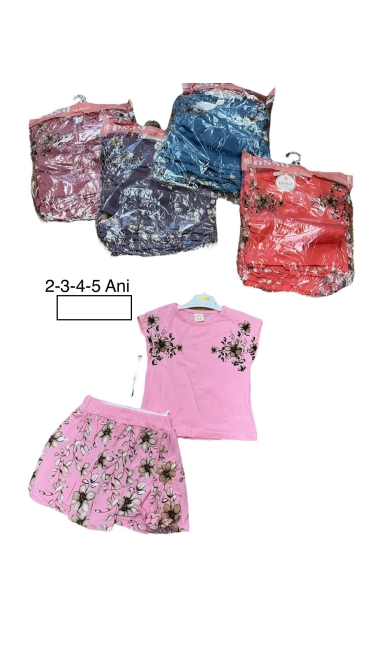 compleu fete 2-5 ani 4/set