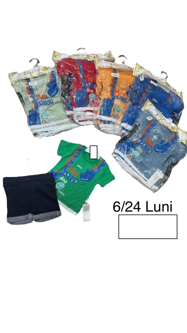 compleu baieti 6-24 luni 4/set