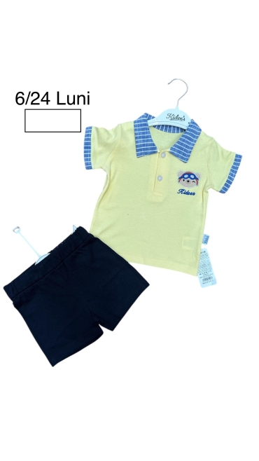 compleu baieti 6-24 luni 4/set