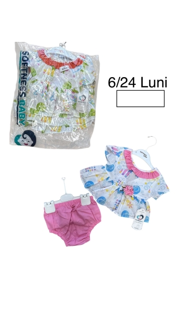 compleu fete 6-24 luni 4/set