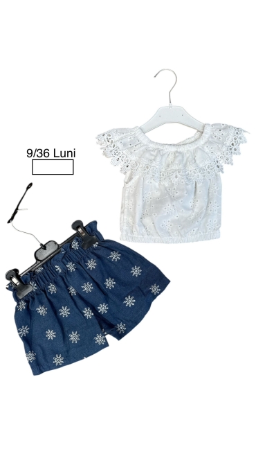 compleu fete 9-36 luni 6/set