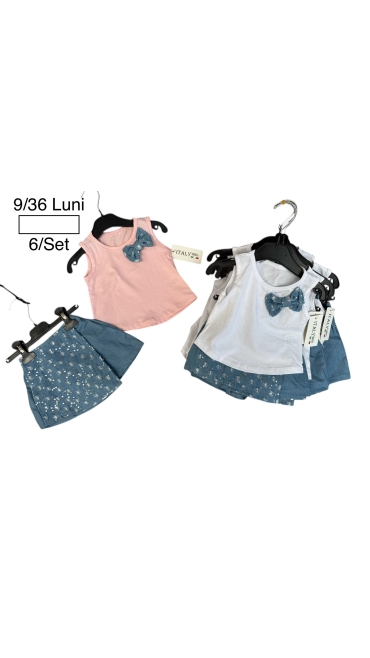 compleu fete 9-36 luni 6/set