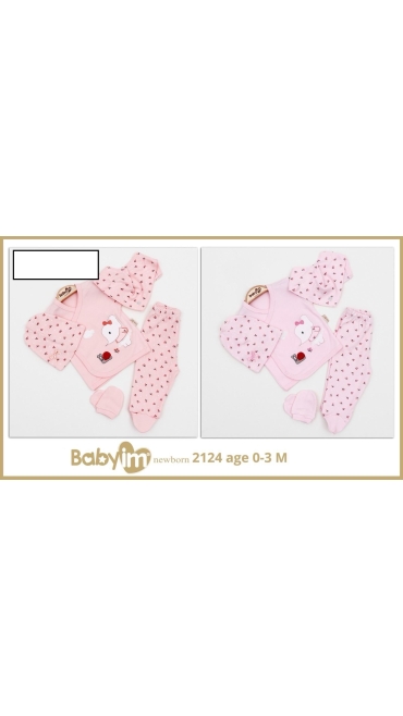 compleu bebe 0-3 luni 3/set