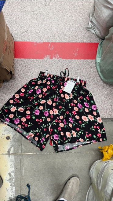 pantaloni scurti dama batal 7xl-12xl culori combinate 12/set