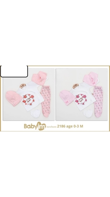 compleu bebe 0-3 luni 3/set
