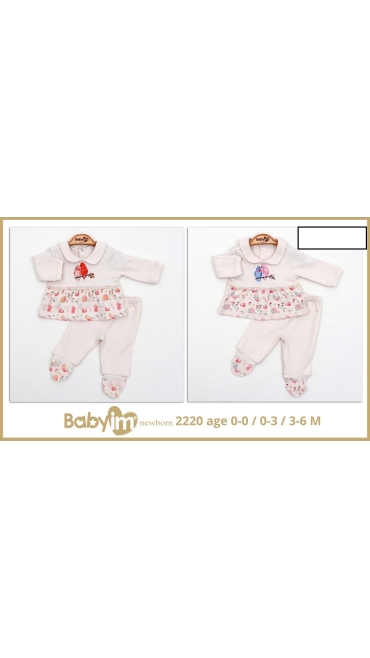 compleu bebe 0-6 luni 3/set