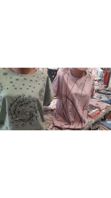 tricou dama 5/set