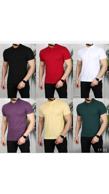 tricou polo barbati m-2xl 4/set
